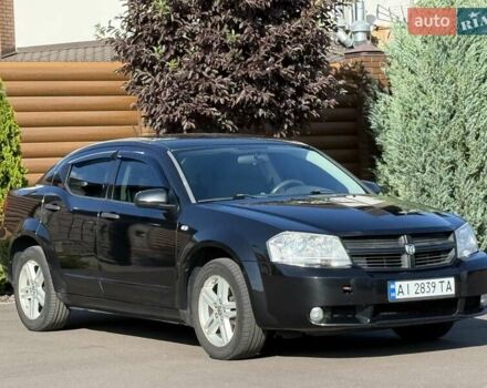 Чорний Додж Avenger, об'ємом двигуна 2 л та пробігом 200 тис. км за 5900 $, фото 16 на Automoto.ua