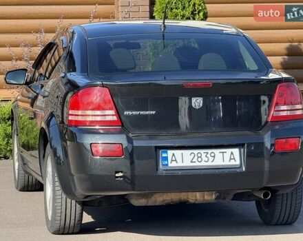 Чорний Додж Avenger, об'ємом двигуна 2 л та пробігом 200 тис. км за 5900 $, фото 27 на Automoto.ua