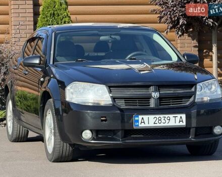 Чорний Додж Avenger, об'ємом двигуна 2 л та пробігом 200 тис. км за 5900 $, фото 10 на Automoto.ua
