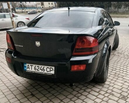 Черный Додж Авенджер, объемом двигателя 2 л и пробегом 279 тыс. км за 4800 $, фото 5 на Automoto.ua