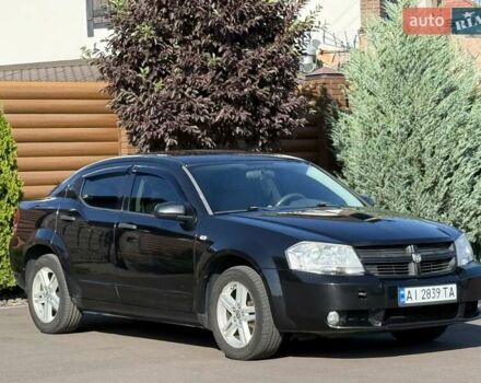 Чорний Додж Avenger, об'ємом двигуна 2 л та пробігом 200 тис. км за 5900 $, фото 17 на Automoto.ua