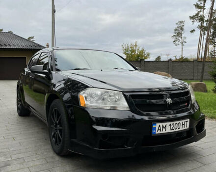 Черный Додж Авенджер, объемом двигателя 2.4 л и пробегом 254 тыс. км за 6500 $, фото 19 на Automoto.ua