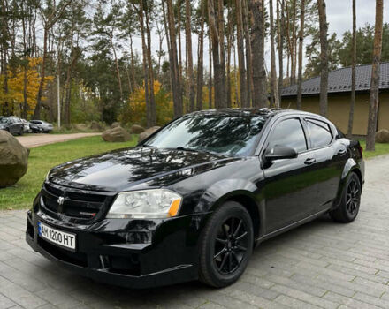 Черный Додж Авенджер, объемом двигателя 2.4 л и пробегом 254 тыс. км за 6500 $, фото 3 на Automoto.ua