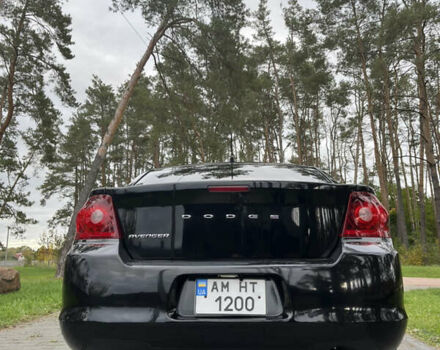 Черный Додж Авенджер, объемом двигателя 2.4 л и пробегом 254 тыс. км за 6500 $, фото 34 на Automoto.ua