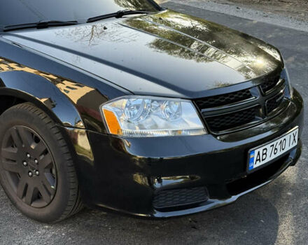 Черный Додж Авенджер, объемом двигателя 2.4 л и пробегом 152 тыс. км за 7900 $, фото 1 на Automoto.ua