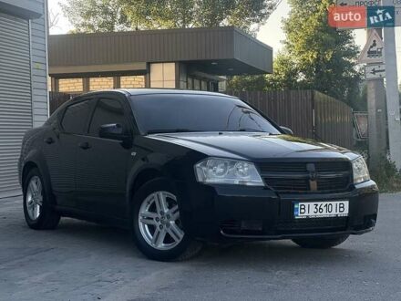 Додж Авенджер 2007 в Кременчуге на Automoto.ua Черный Додж Авенджер, объемом двигателя 2.4 л и пробегом 340 тыс. км за 4600 $, фото 1 на Automoto.ua