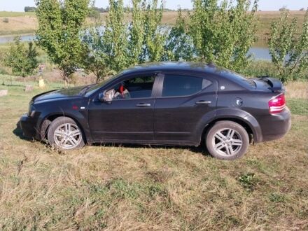 Черный Додж Авенджер, объемом двигателя 2 л и пробегом 260 тыс. км за 5700 $, фото 1 на Automoto.ua