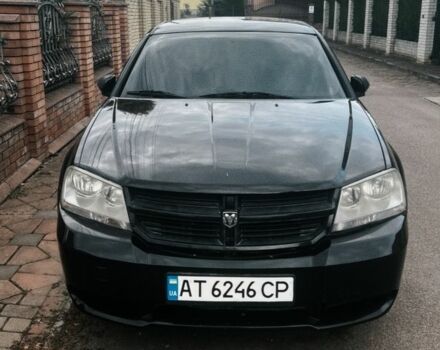 Черный Додж Авенджер, объемом двигателя 2 л и пробегом 279 тыс. км за 4800 $, фото 1 на Automoto.ua