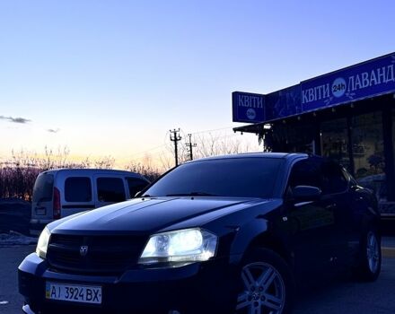 Черный Додж Авенджер, объемом двигателя 2.4 л и пробегом 283 тыс. км за 4799 $, фото 1 на Automoto.ua