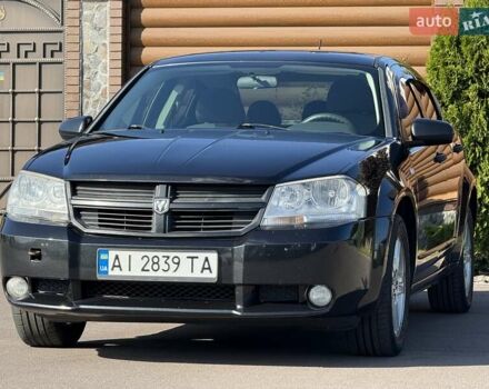 Черный Додж Авенджер, объемом двигателя 2 л и пробегом 200 тыс. км за 5900 $, фото 1 на Automoto.ua