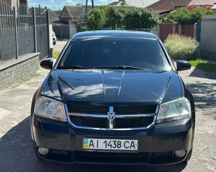 Черный Додж Авенджер, объемом двигателя 2.5 л и пробегом 175 тыс. км за 6400 $, фото 1 на Automoto.ua