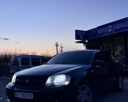 Черный Додж Авенджер, объемом двигателя 2.36 л и пробегом 283 тыс. км за 4799 $, фото 1 на Automoto.ua