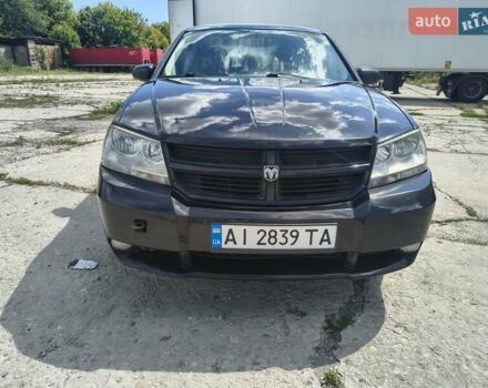 Черный Додж Авенджер, объемом двигателя 2 л и пробегом 345 тыс. км за 5000 $, фото 1 на Automoto.ua