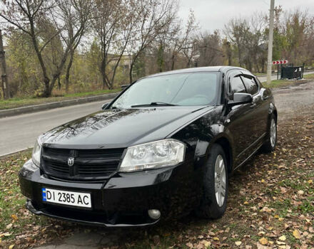 Черный Додж Авенджер, объемом двигателя 2 л и пробегом 155 тыс. км за 6500 $, фото 1 на Automoto.ua