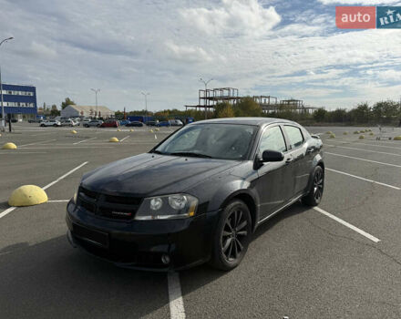 Черный Додж Авенджер, объемом двигателя 2.36 л и пробегом 265 тыс. км за 5000 $, фото 1 на Automoto.ua