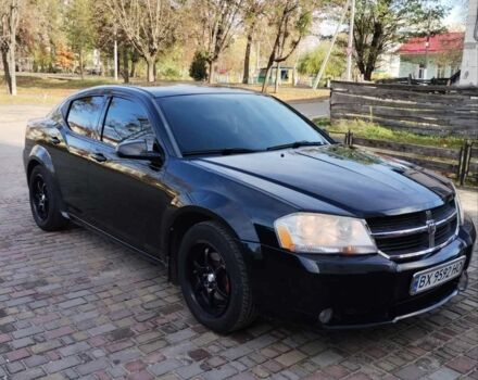 Черный Додж Авенджер, объемом двигателя 2.4 л и пробегом 130 тыс. км за 5590 $, фото 1 на Automoto.ua