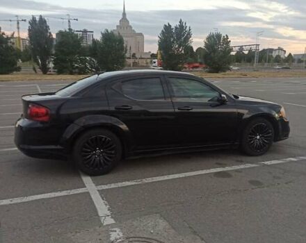 Черный Додж Авенджер, объемом двигателя 2.4 л и пробегом 220 тыс. км за 5700 $, фото 1 на Automoto.ua