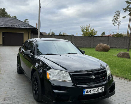 Черный Додж Авенджер, объемом двигателя 2.4 л и пробегом 254 тыс. км за 6500 $, фото 1 на Automoto.ua