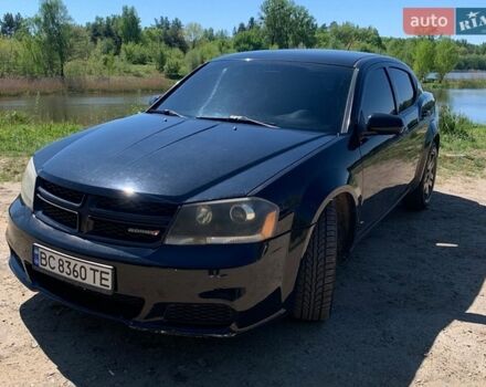 Черный Додж Авенджер, объемом двигателя 2.36 л и пробегом 246 тыс. км за 6500 $, фото 1 на Automoto.ua