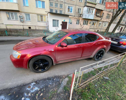 Красный Додж Авенджер, объемом двигателя 2.4 л и пробегом 304 тыс. км за 3950 $, фото 5 на Automoto.ua