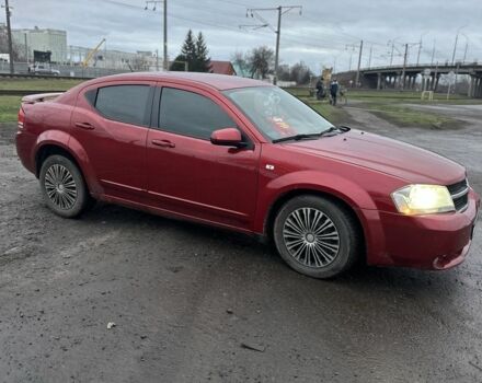 Красный Додж Авенджер, объемом двигателя 2.4 л и пробегом 262 тыс. км за 6000 $, фото 1 на Automoto.ua