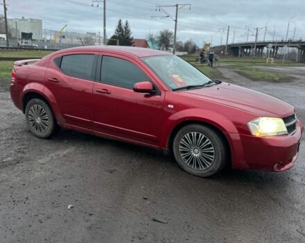 Красный Додж Авенджер, объемом двигателя 2.4 л и пробегом 270 тыс. км за 5500 $, фото 1 на Automoto.ua