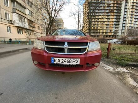 Красный Додж Авенджер, объемом двигателя 2.4 л и пробегом 304 тыс. км за 4000 $, фото 1 на Automoto.ua
