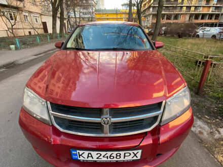 Красный Додж Авенджер, объемом двигателя 2.4 л и пробегом 304 тыс. км за 3950 $, фото 1 на Automoto.ua