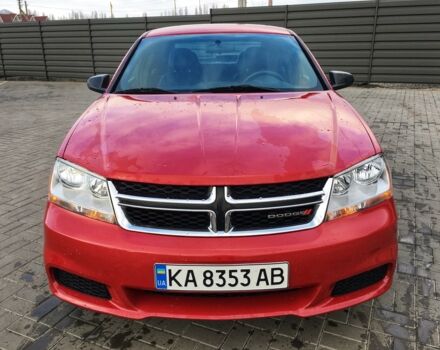 Красный Додж Авенджер, объемом двигателя 2.4 л и пробегом 47 тыс. км за 10300 $, фото 1 на Automoto.ua