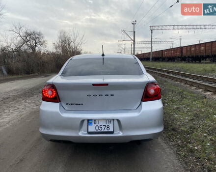 Серый Додж Авенджер, объемом двигателя 2.4 л и пробегом 195 тыс. км за 7000 $, фото 6 на Automoto.ua