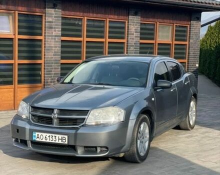 Серый Додж Авенджер, объемом двигателя 2 л и пробегом 163 тыс. км за 5500 $, фото 1 на Automoto.ua