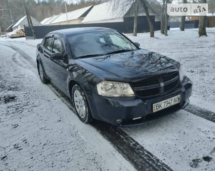 Синий Додж Авенджер, объемом двигателя 2 л и пробегом 220 тыс. км за 5900 $, фото 3 на Automoto.ua