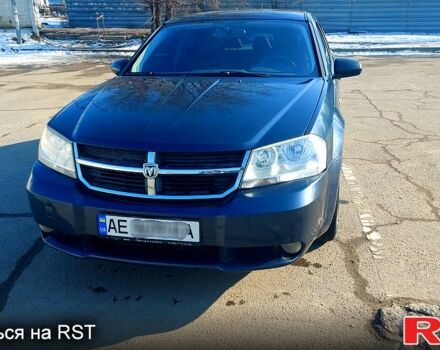 Синий Додж Авенджер, объемом двигателя 2.4 л и пробегом 168 тыс. км за 6300 $, фото 1 на Automoto.ua