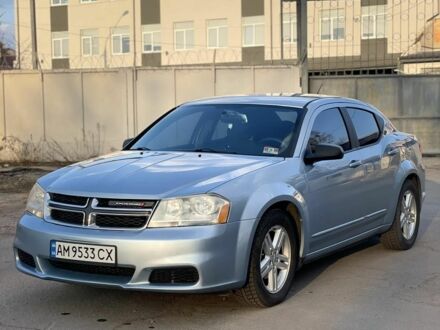 Синий Додж Авенджер, объемом двигателя 2.4 л и пробегом 170 тыс. км за 6950 $, фото 1 на Automoto.ua