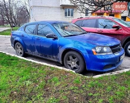 Синий Додж Авенджер, объемом двигателя 2.4 л и пробегом 260 тыс. км за 5850 $, фото 1 на Automoto.ua