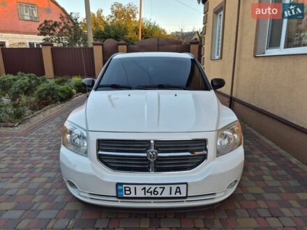 Білий Додж Caliber, об'ємом двигуна 2 л та пробігом 208 тис. км за 5950 $, фото 1 на Automoto.ua