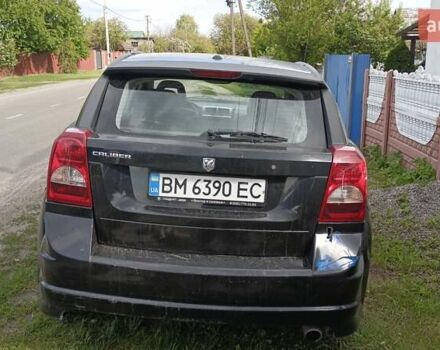 Чорний Додж Caliber, об'ємом двигуна 2 л та пробігом 111 тис. км за 4300 $, фото 6 на Automoto.ua