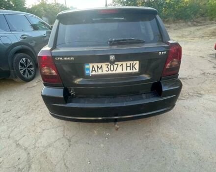 Черный Додж Калибер, объемом двигателя 2 л и пробегом 231 тыс. км за 5000 $, фото 3 на Automoto.ua