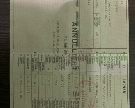 Черный Додж Калибер, объемом двигателя 1.8 л и пробегом 103 тыс. км за 7600 $, фото 27 на Automoto.ua