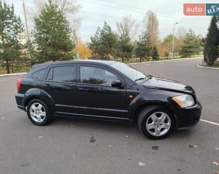 Черный Додж Калибер, объемом двигателя 2 л и пробегом 155 тыс. км за 4900 $, фото 1 на Automoto.ua