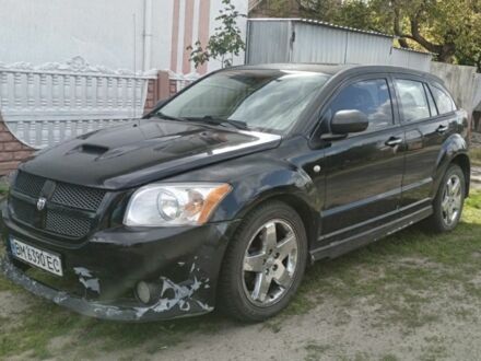 Черный Додж Калибер, объемом двигателя 2 л и пробегом 218 тыс. км за 2550 $, фото 1 на Automoto.ua