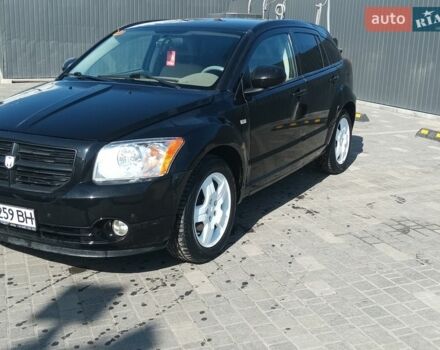 Черный Додж Калибер, объемом двигателя 2 л и пробегом 195 тыс. км за 5899 $, фото 1 на Automoto.ua