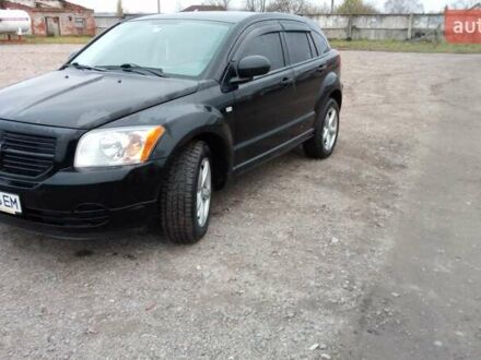 Черный Додж Калибер, объемом двигателя 1.8 л и пробегом 220 тыс. км за 5900 $, фото 1 на Automoto.ua