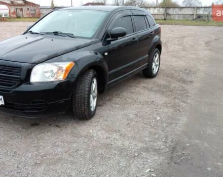 Черный Додж Калибер, объемом двигателя 1.8 л и пробегом 220 тыс. км за 5900 $, фото 1 на Automoto.ua
