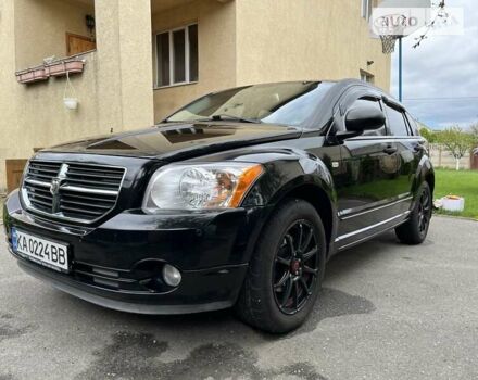 Черный Додж Калибер, объемом двигателя 2 л и пробегом 153 тыс. км за 6800 $, фото 1 на Automoto.ua