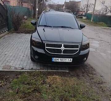 Черный Додж Калибер, объемом двигателя 2 л и пробегом 285 тыс. км за 5200 $, фото 1 на Automoto.ua
