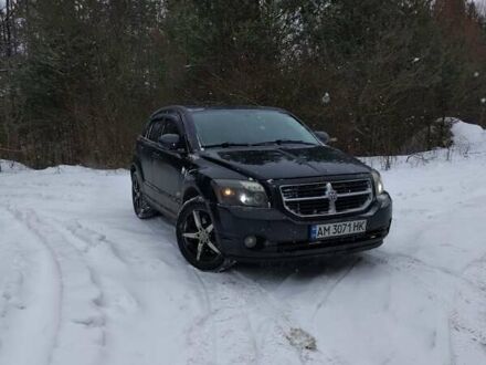 Чорний Додж Caliber, об'ємом двигуна 2 л та пробігом 240 тис. км за 6200 $, фото 1 на Automoto.ua