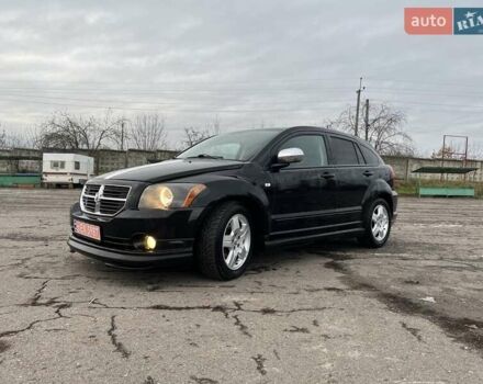 Чорний Додж Caliber, об'ємом двигуна 2 л та пробігом 160 тис. км за 7300 $, фото 1 на Automoto.ua