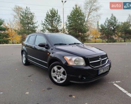 Черный Додж Калибер, объемом двигателя 2 л и пробегом 155 тыс. км за 4900 $, фото 1 на Automoto.ua