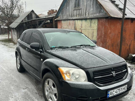 Чорний Додж Caliber, об'ємом двигуна 1.8 л та пробігом 114 тис. км за 6000 $, фото 1 на Automoto.ua